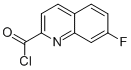 2-Quinolinecarbonyl chloride, 7-fluoro-(9ci)Structure,497959-11-2Structure 2-Quinolinecarbonyl chloride, 7-fluoro-(9ci) Structure,497959-11-2Structure