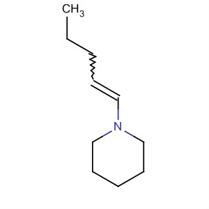 1-(1-戊烯-1-基)哌啶結(jié)構(gòu)式_49845-25-2結(jié)構(gòu)式