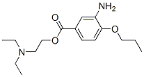 Benzoic acid, 3-amino-4-propoxy-, 2-(diethylamino)ethyl esterStructure,499-67-2Structure Benzoic acid, 3-amino-4-propoxy-, 2-(diethylamino)ethyl ester Structure,499-67-2Structure