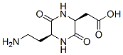 2-Piperazineacetic acid, 5-(2-aminoethyl)-3,6-dioxo-, (2s,5s)-(9ci)Structure,499774-99-1Structure 2-Piperazineacetic acid, 5-(2-aminoethyl)-3,6-dioxo-, (2s,5s)-(9ci) Structure,499774-99-1Structure
