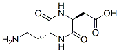 2-Piperazineacetic acid, 5-(2-aminoethyl)-3,6-dioxo-, (2s,5r)-(9ci)Structure,499775-01-8Structure 2-Piperazineacetic acid, 5-(2-aminoethyl)-3,6-dioxo-, (2s,5r)-(9ci) Structure,499775-01-8Structure