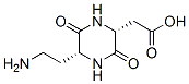 2-Piperazineacetic acid, 5-(2-aminoethyl)-3,6-dioxo-, (2r,5r)-(9ci)Structure,499775-02-9Structure 2-Piperazineacetic acid, 5-(2-aminoethyl)-3,6-dioxo-, (2r,5r)-(9ci) Structure,499775-02-9Structure