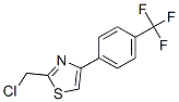 2-(Chloromethyl)-4-(4-(trifluoromethyl)phenyl)-1,3-thiazoleStructure,499785-53-4Structure 2-(Chloromethyl)-4-(4-(trifluoromethyl)phenyl)-1,3-thiazole Structure,499785-53-4Structure