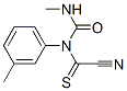 (7CI,8CI)-1-(氰基硫代甲酰基)-3-甲基-1-間甲苯脲結(jié)構(gòu)式_4999-66-0結(jié)構(gòu)式