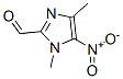 1,4-Demethyl-5-nitro-1H-imidazole-2-carbaldehydeStructure,499993-58-7Structure 1,4-Demethyl-5-nitro-1H-imidazole-2-carbaldehyde Structure,499993-58-7Structure