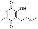 (9ci)-2-羥基-5-甲基-3-(3-甲基-2-丁烯)-2,5-環(huán)己二烯-1,4-二酮結(jié)構(gòu)式_500355-92-0結(jié)構(gòu)式