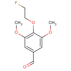 4-(2-氟乙氧基)-3,5-二甲氧基-苯甲醛結構式_501699-82-7結構式
