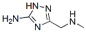 1H-1,2,4-triazole-3-methanamine, 5-amino-n-methyl- (9ci)Structure,502546-39-6Structure 1H-1,2,4-triazole-3-methanamine, 5-amino-n-methyl- (9ci) Structure,502546-39-6Structure