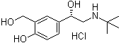 (S)-沙丁胺醇鹽酸鹽結(jié)構(gòu)式_50293-91-9結(jié)構(gòu)式