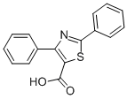 2,4-Diphenyl-1,3-thiazole-5-carboxylic acidStructure,502935-47-9Structure 2,4-Diphenyl-1,3-thiazole-5-carboxylic acid Structure,502935-47-9Structure
