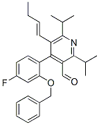 5-(1-丁基-1-基)-4-[4-氟-2-(苯甲氧基)苯基]-2,6-雙(1-甲基乙基)-3-吡啶甲醛結(jié)構(gòu)式_503559-81-7結(jié)構(gòu)式
