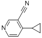 3-Pyridinecarbonitrile,4-cyclopropyl-(9ci)Structure,503843-67-2Structure 3-Pyridinecarbonitrile,4-cyclopropyl-(9ci) Structure,503843-67-2Structure