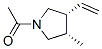 Pyrrolidine, 1-acetyl-3-ethenyl-4-methyl-, cis- (9ci)Structure,50401-65-5Structure Pyrrolidine, 1-acetyl-3-ethenyl-4-methyl-, cis- (9ci) Structure,50401-65-5Structure