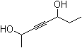 Hept-3-yne-2,5-diolStructure,50407-30-2Structure Hept-3-yne-2,5-diol Structure,50407-30-2Structure