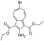 2-Amino-6-bromoazulene-1,3-dicarboxylic acid diethyl esterStructure,50469-71-1Structure 2-Amino-6-bromoazulene-1,3-dicarboxylic acid diethyl ester Structure,50469-71-1Structure