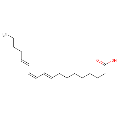 9(Z),11(e),13(e)-octadecatrienoic acidStructure,506-23-0Structure 9(Z),11(e),13(e)-octadecatrienoic acid Structure,506-23-0Structure