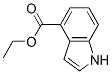 吲哚-4-甲酸乙酯結(jié)構(gòu)式_50614-84-1結(jié)構(gòu)式