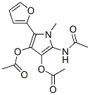N-[3,4-二乙酰氧基-5-(2-呋喃)-1-甲基-1H-吡咯-2-基]乙酰胺結(jié)構(gòu)式_50618-96-7結(jié)構(gòu)式