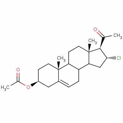 16-Alpha-chloro-20-oxopregn-5-en-3-beta-yl acetateStructure,50678-52-9Structure 16-Alpha-chloro-20-oxopregn-5-en-3-beta-yl acetate Structure,50678-52-9Structure