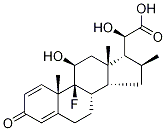 (11Beta,16alpha,20s)-9-fluoro-11,20-dihydroxy-16-methyl-3-oxopregna-1,4-dien-21-oic acidStructure,50764-02-8Structure (11Beta,16alpha,20s)-9-fluoro-11,20-dihydroxy-16-methyl-3-oxopregna-1,4-dien-21-oic acid Structure,50764-02-8Structure