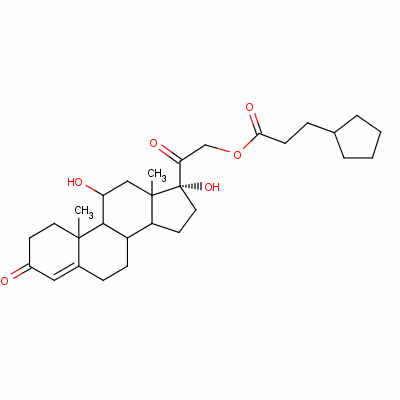 Hydrocortisone cypionateStructure,508-99-6Structure Hydrocortisone cypionate Structure,508-99-6Structure