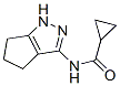 (9ci)-n-(1,4,5,6-四氫-3-環(huán)戊并吡唑)-環(huán)丙烷羧酰胺結(jié)構(gòu)式_508229-82-1結(jié)構(gòu)式