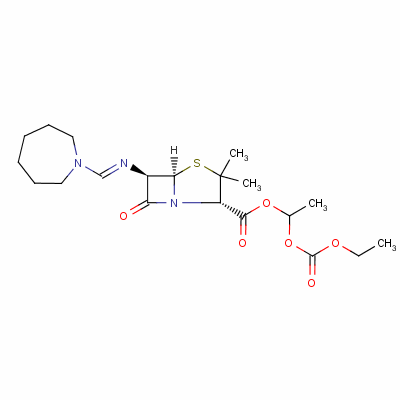 BacmecillinamStructure,50846-45-2Structure Bacmecillinam Structure,50846-45-2Structure