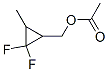 (2,2-Difluoro-3-methylcyclopropyl)methyl acetateStructure,509072-65-5Structure (2,2-Difluoro-3-methylcyclopropyl)methyl acetate Structure,509072-65-5Structure