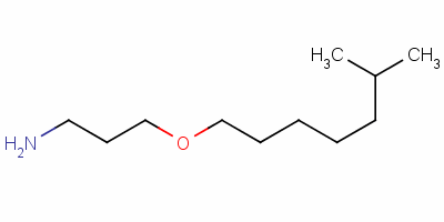 3-(異辛基氧基)丙胺結構式_50977-09-8結構式