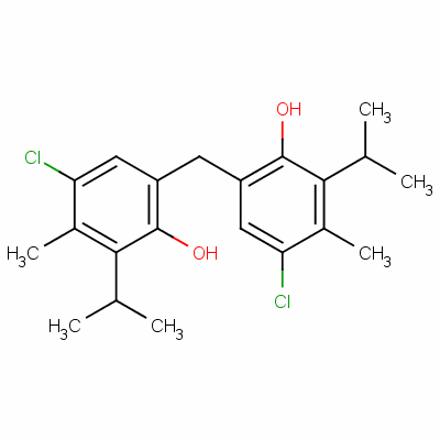 6,6’-Methylenebis(4-chloro-2-isopropyl-m-cresol)Structure,50992-45-5Structure 6,6’-Methylenebis(4-chloro-2-isopropyl-m-cresol) Structure,50992-45-5Structure