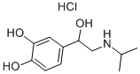 Isoprenaline hydrochlorideStructure,51-30-9Structure Isoprenaline hydrochloride Structure,51-30-9Structure