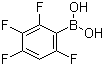 2,3,4,6-四氟苯硼酸結(jié)構(gòu)式_511295-00-4結(jié)構(gòu)式
