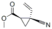 Methyl (1r,2r)-2-cyano-2-vinylcyclopropanecarboxylateStructure,51213-13-9Structure Methyl (1r,2r)-2-cyano-2-vinylcyclopropanecarboxylate Structure,51213-13-9Structure