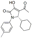 2H-Pyrrol-2-one, 4-acetyl-5-cyclohexyl-1,5-dihydro-3-hydroxy-1-(4-methylphenyl)-, (5S)-Structure,512178-16-4Structure 2H-Pyrrol-2-one, 4-acetyl-5-cyclohexyl-1,5-dihydro-3-hydroxy-1-(4-methylphenyl)-, (5S)- Structure,512178-16-4Structure