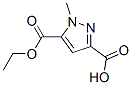 5-(Ethoxycarbonyl)-1-methyl-1h-pyrazole-3-carboxylic acidStructure,512809-16-4Structure 5-(Ethoxycarbonyl)-1-methyl-1h-pyrazole-3-carboxylic acid Structure,512809-16-4Structure