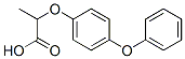 Propanoic acid, 2-(4-phenoxyphenoxy)-Structure,51338-26-2Structure Propanoic acid, 2-(4-phenoxyphenoxy)- Structure,51338-26-2Structure