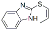 (z)-(9ci)-2-(1-丙烯基硫代)-1H-苯并咪唑結(jié)構(gòu)式_51388-96-6結(jié)構(gòu)式