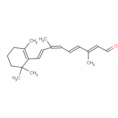 9-cis-RetinalStructure,514-85-2Structure 9-cis-Retinal Structure,514-85-2Structure