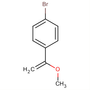 1-Bromo-4-(1-methoxyvinyl)-benzeneStructure,51440-58-5Structure 1-Bromo-4-(1-methoxyvinyl)-benzene Structure,51440-58-5Structure