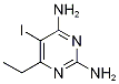 6-乙基-5-碘嘧啶-2,4-二胺結(jié)構(gòu)式_514854-13-8結(jié)構(gòu)式