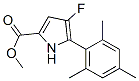 4-Fluoro-5-(2,4,6-trimethylphenyl)-1h-pyrrole-2-carboxylic acid methyl esterStructure,51504-17-7Structure 4-Fluoro-5-(2,4,6-trimethylphenyl)-1h-pyrrole-2-carboxylic acid methyl ester Structure,51504-17-7Structure