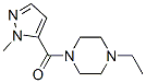 (4-Ethyl-1-piperazinyl)(1-methyl-1h-pyrazol-5-yl)methanoneStructure,515121-66-1Structure (4-Ethyl-1-piperazinyl)(1-methyl-1h-pyrazol-5-yl)methanone Structure,515121-66-1Structure