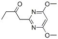2-Butanone,1-(4,6-dimethoxy-2-pyrimidinyl)-(9ci)Structure,515130-97-9Structure 2-Butanone,1-(4,6-dimethoxy-2-pyrimidinyl)-(9ci) Structure,515130-97-9Structure