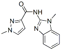 1H-pyrazole-3-carboxamide,1-methyl-n-(1-methyl-1h-benzimidazol-2-yl)-Structure,515829-01-3Structure 1H-pyrazole-3-carboxamide,1-methyl-n-(1-methyl-1h-benzimidazol-2-yl)- Structure,515829-01-3Structure