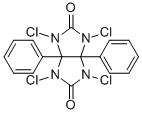 1,3,4,6-Tetrachloro-3alpha,6alpha-di-phenylglycourilStructure,51592-06-4Structure 1,3,4,6-Tetrachloro-3alpha,6alpha-di-phenylglycouril Structure,51592-06-4Structure