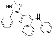 3-苯基-3-(苯基氨基)-1-(5-苯基-1H-1,2,3-噻唑-4-基)-2-丙烯-1-酮結(jié)構(gòu)式_51720-09-3結(jié)構(gòu)式