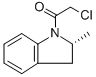 (2r)-(9ci)-1-(氯乙?；?-2,3-二氫-2-甲基-1H-吲哚結(jié)構(gòu)式_517866-45-4結(jié)構(gòu)式