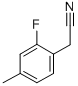 2-氟-4-甲基苯乙腈結構式_518070-26-3結構式
