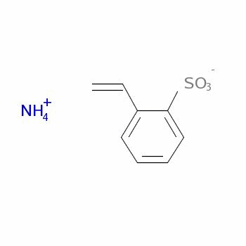 Ammonium vinylbenzenesulphonateStructure,51898-85-2Structure Ammonium vinylbenzenesulphonate Structure,51898-85-2Structure