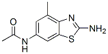 Acetamide,n-(2-amino-4-methyl-6-benzothiazolyl)-(9ci)Structure,518992-71-7Structure Acetamide,n-(2-amino-4-methyl-6-benzothiazolyl)-(9ci) Structure,518992-71-7Structure
